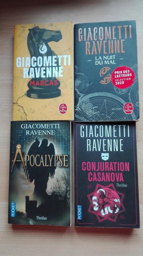 Giacometti Ravenna, Boeken, Thrillers, Zo goed als nieuw, Ophalen of Verzenden