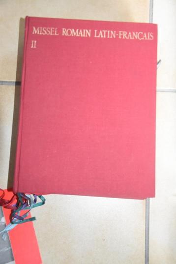 Lectionnaire français latin II, Envoi