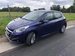 Peugeot 208 Automaat Benzine Low KM met onderhoudsboekje, Auto's, Peugeot, 4 deurs, Blauw, Leder, Particulier