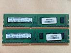 DDR Samsung 2 X 2GB RAM, Informatique & Logiciels, Mémoire RAM, Comme neuf, Enlèvement ou Envoi