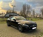 Mercedes-Benz C220 Coupé – 9G-Tronic | 93.000 km, Auto's, Automaat, Euro 6, Leder en Stof, Zwart
