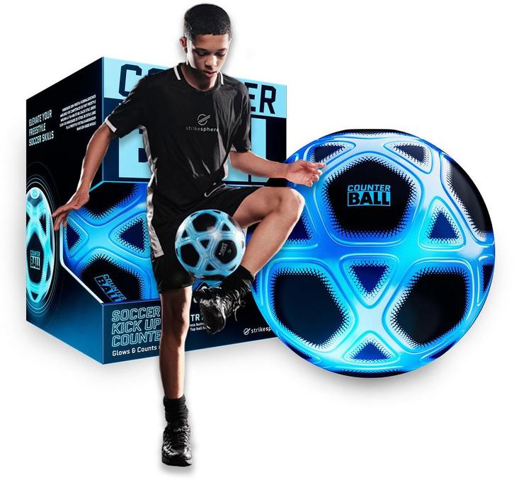 Smart Ball Counter Ball – Voetbal die telt (Nieuw) bal blauw, Sport en Fitness, Voetbal, Nieuw, Bal, Ophalen of Verzenden