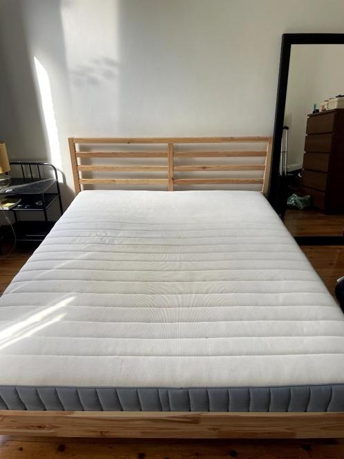 ikea, Huis en Inrichting, Slaapkamer | Matrassen en Bedbodems, Zo goed als nieuw, Matras, 160 cm, 200 cm, Tweepersoons, Ophalen