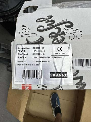 Spoelbak Franke BCX251LHD beschikbaar voor biedingen