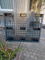 100x120cm zwarte plastic pallet in uitstekende staat, Doe-het-zelf en Bouw, Ophalen, Zo goed als nieuw