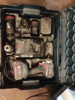 Bosch GSR 18V met batterijen en oplader, Ophalen of Verzenden, Zo goed als nieuw