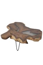 UNIEKE boomstamsalontafel, Neuf, 100 à 150 cm, Moins de 50 cm, Enlèvement ou Envoi