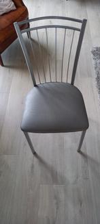 Stoelen, Huis en Inrichting, Stoelen, Ophalen, Zo goed als nieuw, Grijs