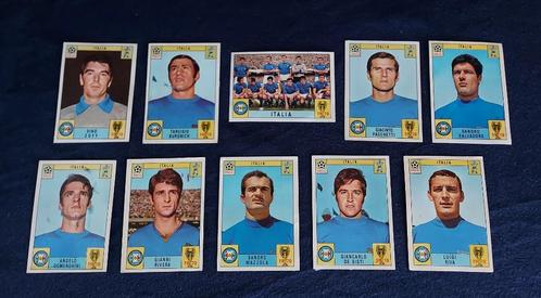 10 versch. Panini stickers 'WK Mexico 70' (Italia) -original, Hobby en Vrije tijd, Stickers en Plaatjes, Gebruikt, Meerdere stickers
