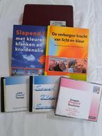 Lichtset kleurentherapie PRAVEETA incl.  Boeken/ CD’s – ZGAN, Ophalen of Verzenden, Zo goed als nieuw