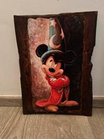 Houten kader mickey mouse, Verzamelen, Disney, Ophalen of Verzenden, Mickey Mouse, Zo goed als nieuw