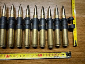 WWII - bande garnie pour BROWNING M2  - INERTE  CAL 0.50   beschikbaar voor biedingen