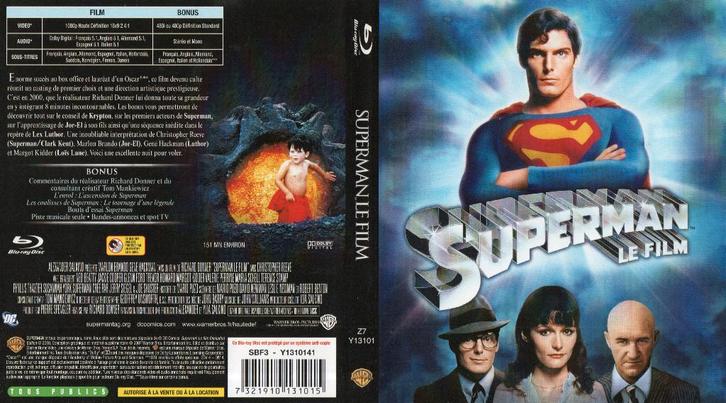 superman (blu-ray) nieuw, Cd's en Dvd's, Blu-ray, Zo goed als nieuw, Avontuur, Ophalen of Verzenden