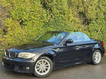 BMW SERIE 1 118 d CABRIO+PACK M+NAVI+CUIR+AIRCO+SIEG CHAUFF+ beschikbaar voor biedingen