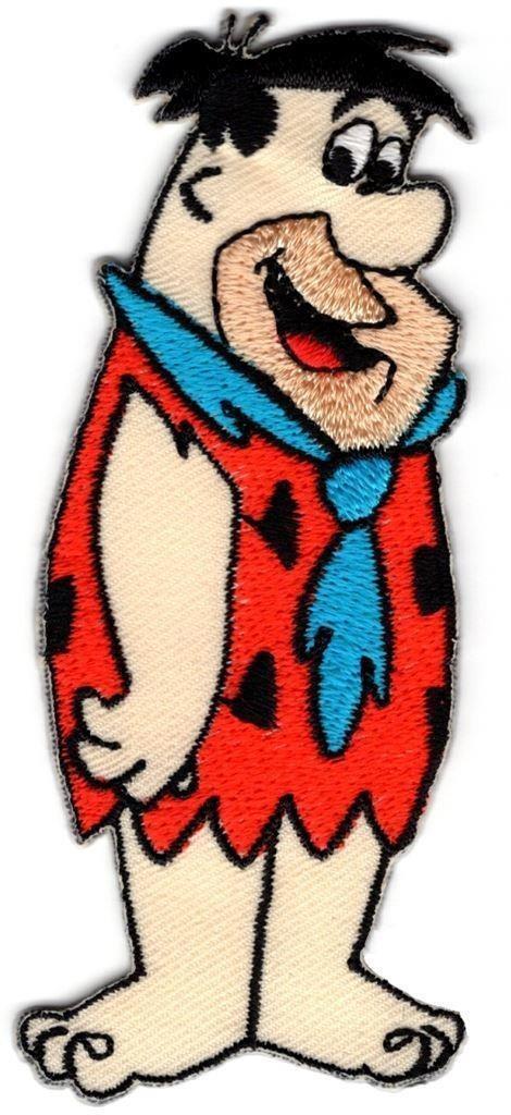 Fred Flintstone stoffen opstrijk patch embleem #1, Verzamelen, Kleding en Patronen, Nieuw, Verzenden