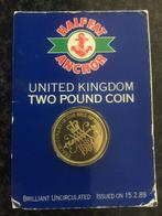 Briljante, ongecirculeerde Britse munt van £2, Ophalen of Verzenden, Overige landen, Zilver