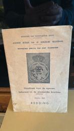 Handboek voor de agenten behorend tot de plaatselijke kracht, Antiek en Kunst, Antiek | Boeken en Manuscripten, Ophalen of Verzenden