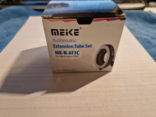 Meike MK-N-AF3-B Set de tubes d'extension Eco pour Nikon, TV, Hi-fi & Vidéo, Photo | Lentilles & Objectifs, Neuf, Objectif macro