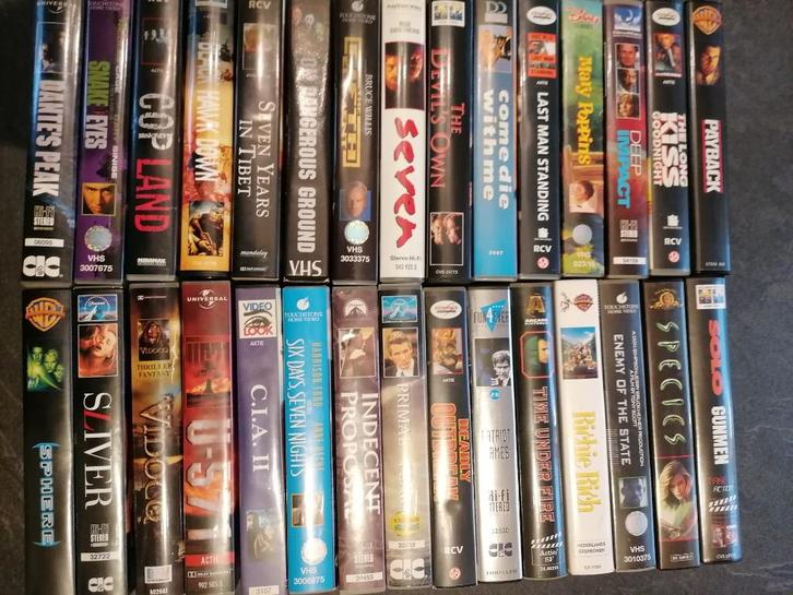 VHS Film 3, Cd's en Dvd's, VHS | Film, Zo goed als nieuw, Actie en Avontuur, Ophalen of Verzenden