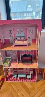 Poppenhuis voor oa barbie, Kinderen en Baby's, Speelgoed | Poppenhuizen, Ophalen, Poppenhuis