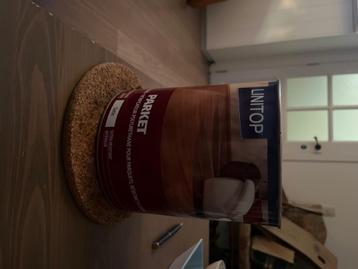 Linitop parket satin 2,5liter, Enlèvement, Neuf, Autres matériaux, Parquet