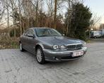 Jaguar X-Type 2.0 Diesel 16v Executive, Autos, Cuir, Argent ou Gris, Beige, Boîte manuelle