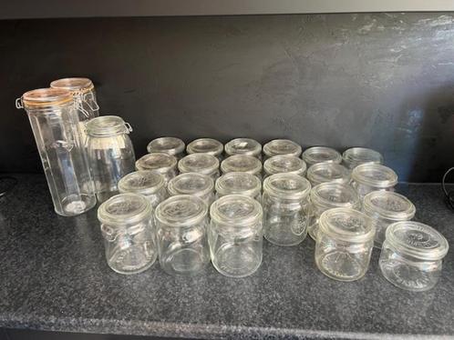 Set van steriliseerbokalen / Weckpotten, Huis en Inrichting, Keuken | Keukenbenodigdheden, Gebruikt, Ophalen