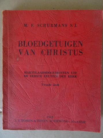 M. F. Schurmans Bloedgetuigen van Christus 1943 Ongelezen beschikbaar voor biedingen