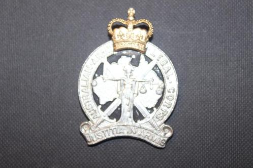 Ongewone pet van het Australian Legal Corps Australia, Verzamelen, Militaria | Algemeen, Overige soorten, Embleem of Badge, Ophalen of Verzenden