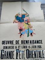 Zeer oude affiche, Verzamelen, Ophalen of Verzenden