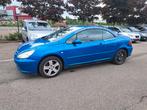 Peugeot 307 CC cabriolet 2.0 Benzine, Zwart, 4 cilinders, Cabriolet, Blauw