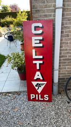 Bord Meiresonne “ Celta Pils” 1972, Ophalen, Zo goed als nieuw, Reclamebord