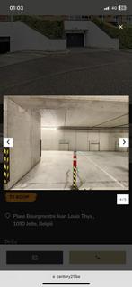 Te huur ondergrondse parkeer plaats JETTE  JARDINS DE JETTE, Immo, Garages en Parkeerplaatsen, Brussel