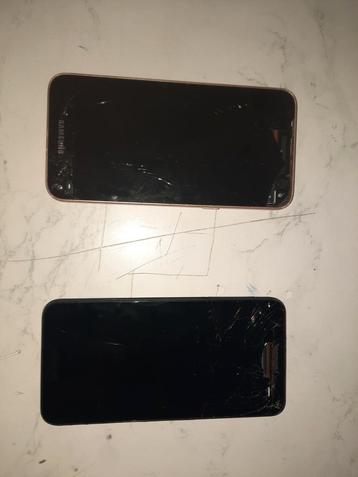 2 kapotte telefoons