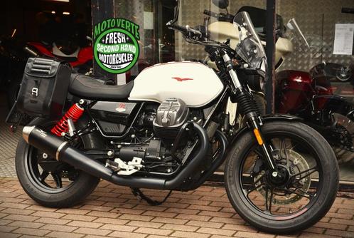 MOTO GUZZI V7 STONE TEN ***MOTOVERTE.BE***, Motoren, Motoren | Moto Guzzi, Bedrijf, Naked bike, 2 cilinders, Ophalen