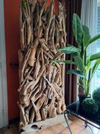 teakhouten scherm, Huis en Inrichting, Ophalen, Zo goed als nieuw