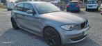 Bmw 118D euro 5  bj 2008 242000 km, Auto's, BMW, Zwart, 4 cilinders, Bedrijf, Zilver of Grijs