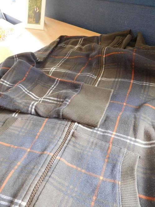 EDC by Esprit vest met ruitjes in bruin, mauve, oranje en be, Kinderen en Baby's, Kinderkleding | Maat 164, Zo goed als nieuw