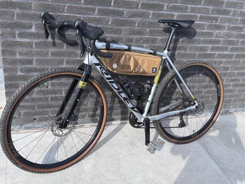 Ridley Kanzo A gravelbike alu M incl attributen, Fietsen en Brommers, Fietsen | Heren | Sportfietsen en Toerfietsen, Zo goed als nieuw