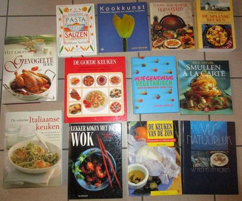 Kookboeken van o.a. Jeroen Meus, Peter Goossens, E. Cocquyt, Livres, Livres de cuisine, Comme neuf, Entrées et Soupes, Plat principal