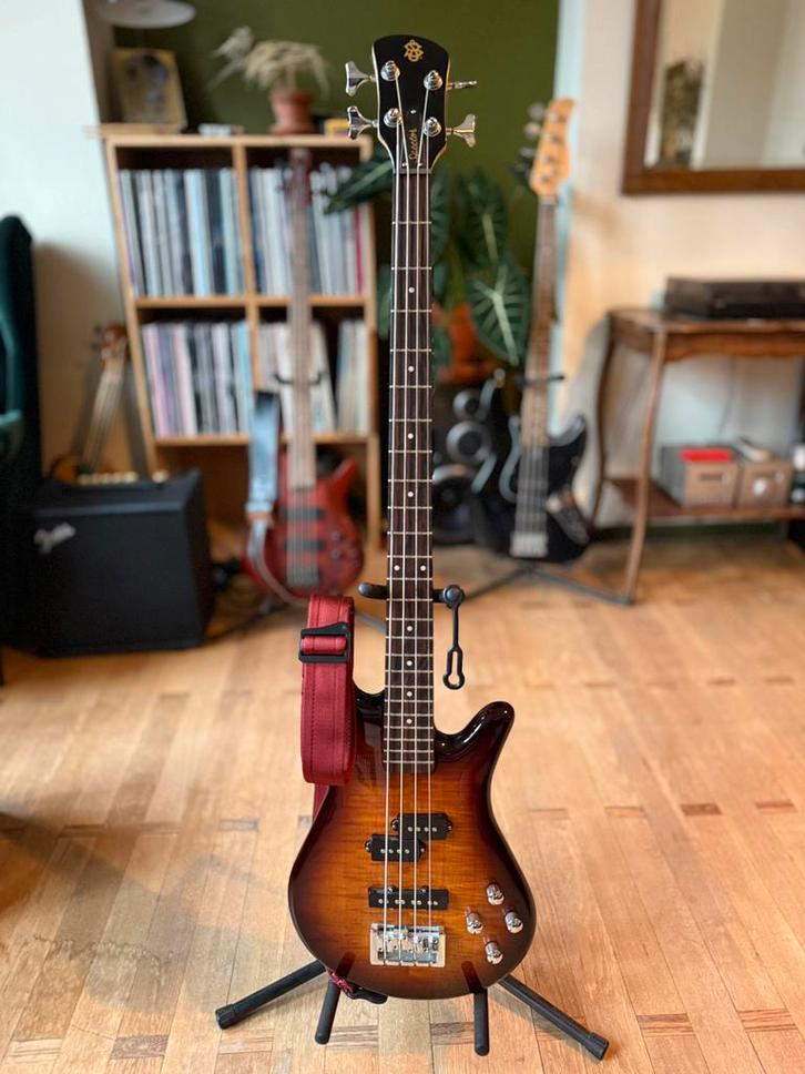 Guitare basse standard Spector Legend 4 — Tobacco Sunburst, Musique & Instruments, Instruments à corde | Guitares | Basses, Utilisé