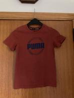 Roestkleurig t-shirt, Puma, maat 140, 10 jaar, Kinderen en Baby's, Kinderkleding | Maat 140, Puma, Ophalen of Verzenden, Zo goed als nieuw