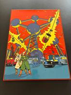 Blake & Mortimer emaille bord, Antiek en Kunst, Ophalen of Verzenden