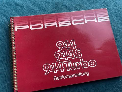Porsche 944 944S 944 Turbo Instructieboekje 124 paginas, Auto diversen, Handleidingen en Instructieboekjes, Ophalen