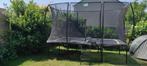 Exit toys trampoline rechthoek zwart 2,44x3,66m, Kinderen en Baby's, Speelgoed | Buiten | Trampolines, Ophalen, Zo goed als nieuw