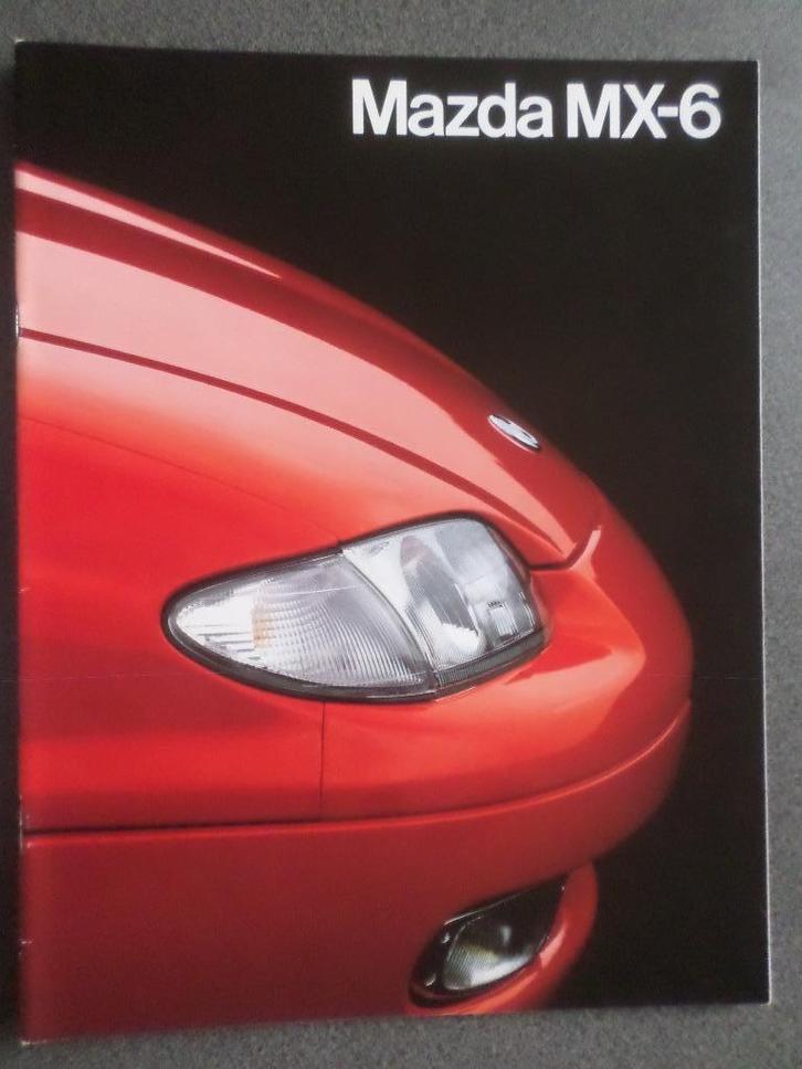 Mazda MX-6 Brochure, Boeken, Auto's | Folders en Tijdschriften, Mazda, Ophalen