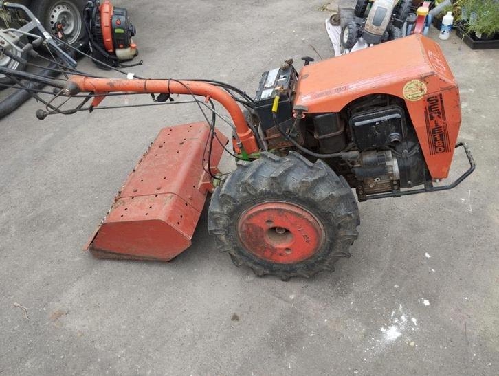 Motoculteur Diesel démarrage électrique, Doe-het-zelf en Bouw, Gereedschap | Freesmachines, Gebruikt, Ophalen