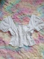 Crop topje van NA-KD, Maat 38/40 (M), Wit, Na-kd, Ophalen of Verzenden