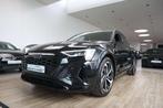 Audi Q8 e-tron 55 SPORTBACK S-LINE*FULL OPTION*DIRECTIEWAGEN, Auto's, Automaat, Zwart, 408 pk, Leder