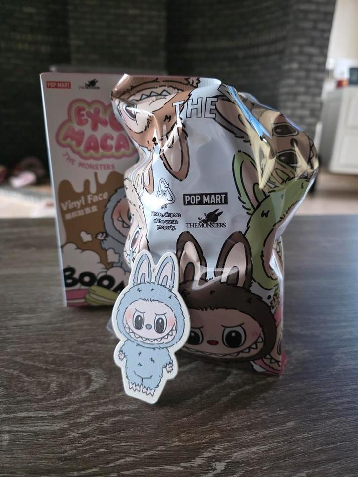 Pop mart labubu exciting macaron sea salt coconut, Verzamelen, Spaarpotten, Ophalen of Verzenden